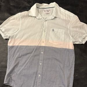 Penguin Heritage Slim Fit Short Sleeve Medium NO668 RT2453